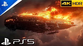 ZEPPELIN DOWNFALL PS5 Realistic ULTRA Graphics Gamepaly 4K60FPS Battlefield 1 [upl. by Milewski]