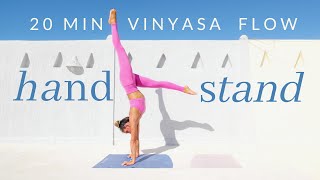 20 MIN HANDSTAND FLOW  Vinyasa Routine per le verticali  Alessia Neri [upl. by Necyla]