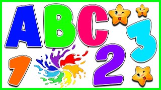 Preschool Learning Videos for 3 Year Olds  Best Learn ABC 123 Colors amp Shapes  3 Years Learning [upl. by Idnis]