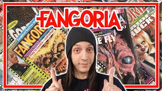 Vintage Fangoria Magazine Collection and Starlog [upl. by Kreit]