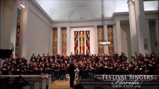 Sisi ni Moja performed by The Festival Singers of Florida and the Combined Honor Choirs [upl. by Zsazsa]