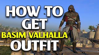 How to get Basim Valhalla Costume  Assassins Creed Mirage [upl. by Elyrehc]