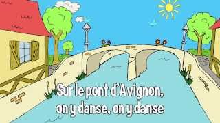 Comptine  Sur le pont dAvignon [upl. by Kristine]