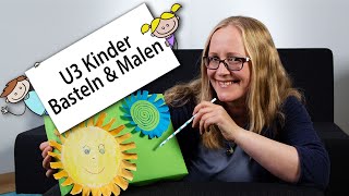 Basteln und Malen mit U3Kindern im Frühling  Betzold Kindergarten [upl. by Yrral]