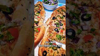 Easy Turkish Pide Recipe you can make at home  Cook with Anisa  Cooking Recipes  Anisagrams [upl. by Sherer]