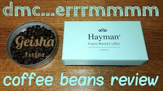 Hayman Geisha Panama Coffee Beans Review [upl. by Atinod]