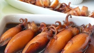 หมึกต้มหวานต้มเค็ม สูตรชาวเลmaug toam whan sweet squid boiled [upl. by Scornik888]