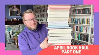 April Book Haul  Part One  2021 [upl. by Anuahsar794]