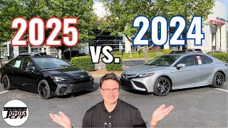 2025 Camry SE vs 2024 Did Toyota Get It Right [upl. by Akimot]