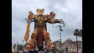 La sfilata dei Carri del Carnevale di Viareggio 2019 [upl. by Llib353]