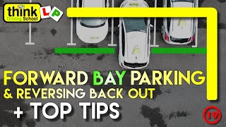 Forward Bay Parking Manoeuvre amp Reversing Back Out Driving Tests in 2020 Easy Parking [upl. by Khanna]