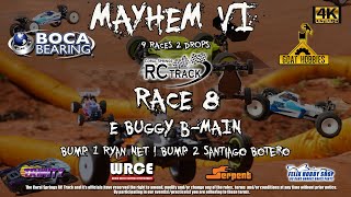 MAYHEM VI Race 8  BMain  E Buggy May 26 2024 [upl. by Ttam]