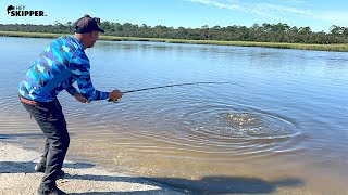 CRAZY things happen while Shore Fishing Florida Saltwater Fishing by Foot [upl. by Aneloc]