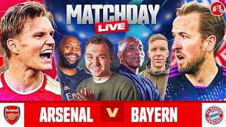 Arsenal 22 Bayern Munich  Match Day Live  Champions League [upl. by Anytsirk572]