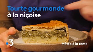 Recette  tourte niçoise au blettes  Météo à la carte [upl. by Gavrah553]