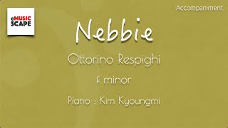 Respighi quotNebbie” f minor Piano Accompaniment [upl. by Ratha]