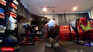 Calisthenics Workout 1200 Reps 120 PullUps 120 ChinUps 240 Burpees 720 PushUps [upl. by Massingill]