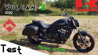 quotTestquot Le seul cruiser KAWASAKI vendu en France en 2020 😎 quotVulcan S 35kwquot [upl. by Gawain]