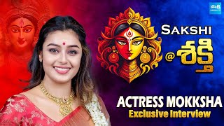 Sakshi Tv Dussehra Exclusive Interview With Actress Mokksha SakshiTVDizital [upl. by Guenna]