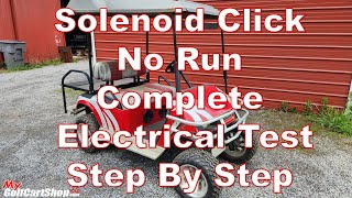 EZGO Solenoid Click but No Run [upl. by Scales]