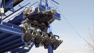 Kings Island Behind The Scenes Roller Coaster Winter Maintenance [upl. by Rettig583]