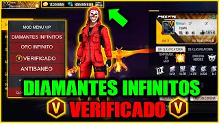 ✅¡POR PRIMERA VEZ MOD MENU Free Fire de DIAMANTES INFINITOS 2024🤑💎 [upl. by Kuebbing]