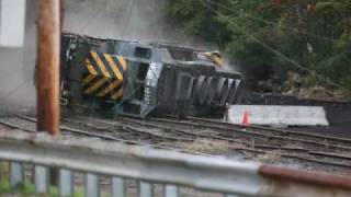 unstoppable train blasting through tyrone [upl. by Ahsilahs]