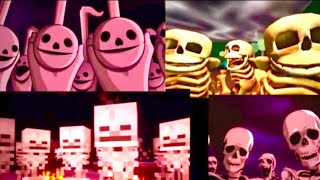 All Skeletons roast jelly bean comparison [upl. by Bibbie481]