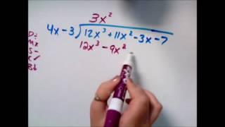 Polynomial long division Problem type 2 [upl. by Naul]