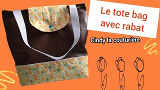 Coudre un sac à main  Tote bag  Couture facile  Cindy La Couturière [upl. by Rockwood372]