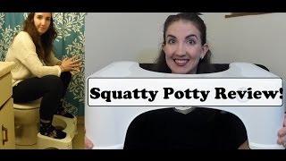 The Squatty Potty  Does it help with IBS My First Impression Review [upl. by Iegres218]