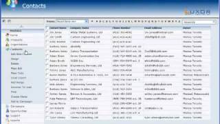 Luxor CRM  Contacts Management [upl. by Mehala114]