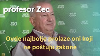 Ovde najbolje prolaze oni koji ne poštuju zakone  profesor Zec [upl. by Marienthal]