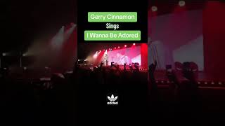 Gerry Cinnamon covers I Wanna Be Adored gerrycinnamon concert stoneroses [upl. by Kifar233]