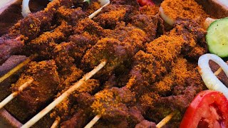 Tchitchinga 🇹🇬 Brochettes de viande de boeuf  Grillade togolaise Recettesimple 7MKS 34 [upl. by Paris]