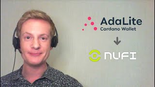 How to migrate your Cardano wallet from AdaLite to NuFi [upl. by Akinhoj]