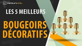 ⭐️ MEILLEUR BOUGEOIR DÉCORATIF  Comparatif 2024 [upl. by Marion]