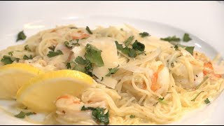 Taste of the Town Butter and Garlic Shrimp Scampi with Angel Hair Pasta [upl. by Balf]