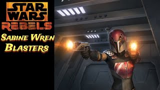 Sabine Wren and her Westar35 Blaster Pistols  Star Wars Rebels Shorts [upl. by Stormie616]