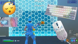 Sleeping ASMR Mechanical Keyboard Sounds 😴 ASMR 😍 Fortnite Piece Control 1v1 Gameplay [upl. by Attaynek]