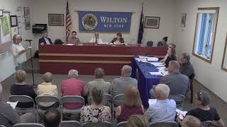 Town of Wilton NY  Town Board Meeting  June 2023 [upl. by Aihsenad]