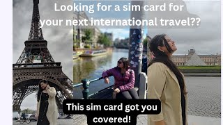 This SIM CARD will be your best investment on your next International trip  No Data Network issues [upl. by Ainola]