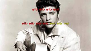 Elvis Presley Jailhouse Rock karaoke [upl. by Lered]