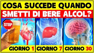 Cosa Succede Quando Smetti Di Bere Alcol Come Cambia Il Corpo  Smettere Di Bere Alcolici Benefici [upl. by Theis]