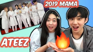 Couple Reacts To ATEEZ MAMA 2019 Performance Reaction [upl. by Nnylrebma]