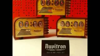 How The Vintage Nixie Clock changes the time  by Nuvitron [upl. by Metsky]