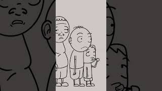 They Scared Each Other Animation Meme Audio from The Sketch Show UK  Phobias Workshop animation [upl. by Aicercul]