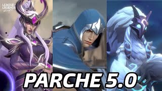 REACCIÓN AL PARCHE 50 DE WILD RIFT 3 NUEVOS CAMPEONES REWORKS ITEMS SKINS Y MÁS [upl. by Wilone]