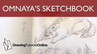 Omnayas Sketchbook Incredible Line [upl. by Selrhc]