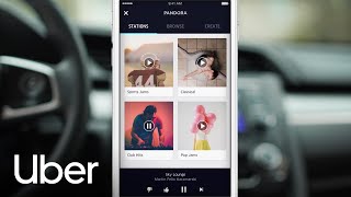 Listening to Music with Pandora via the App Driver App  Uber [upl. by Sethi]